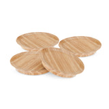 Bamboo Appetizer Glass Toppers