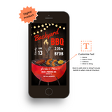 Customizable BBQ invite