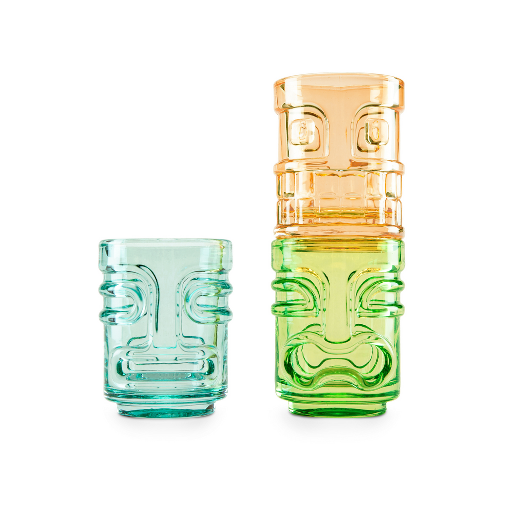 Tiki Trio Shot Glasses