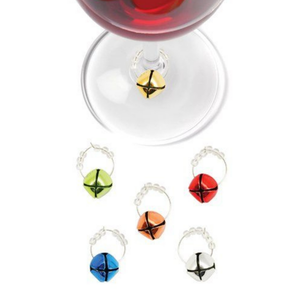 Jingle Holiday Wine Charms