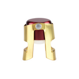 Red & Gold Champagne Stopper